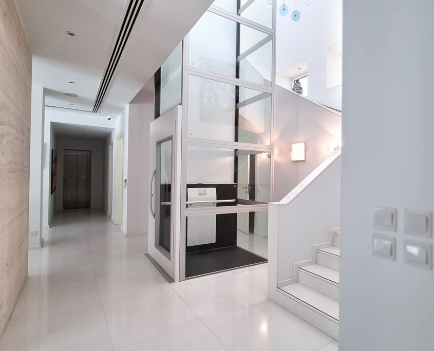 platform lift providing entry access to a Colorado home